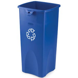 Indoor Station Untouchable Square Recycling Container - 3569-73