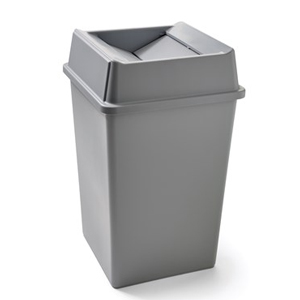 132.5L Square Refuse Container - FG3958 & Untouchable Lid FG2664