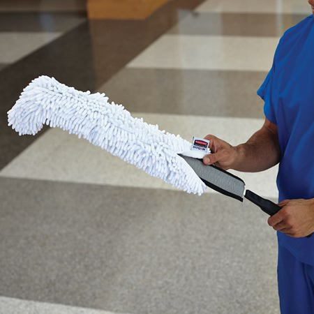 HYGEN Microfibre Flexible Dusting Wand and Sleeve