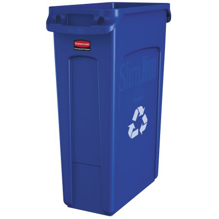 87L Recycling Slim Jim Bin - FG354007