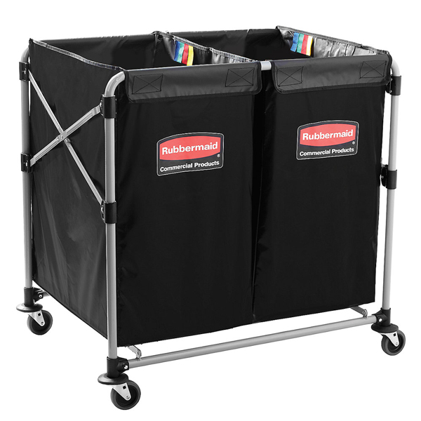 Multi-stream Collapsible X-Cart Laundry Truck - 1881781