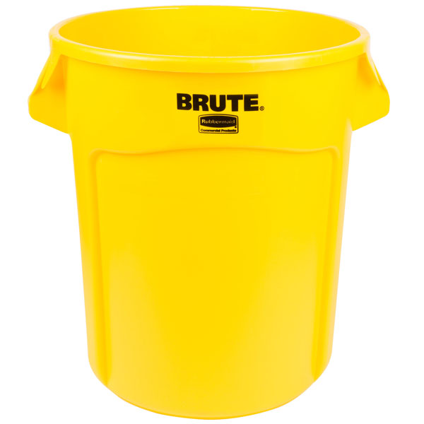 Rubbermaid Brute 2620 Trash Container, 20 Gallon, Blue