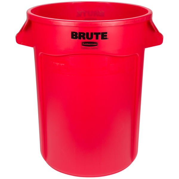 BRUTE 166.5L (44 Gal) Vented Round Container & Accessories - FG2643