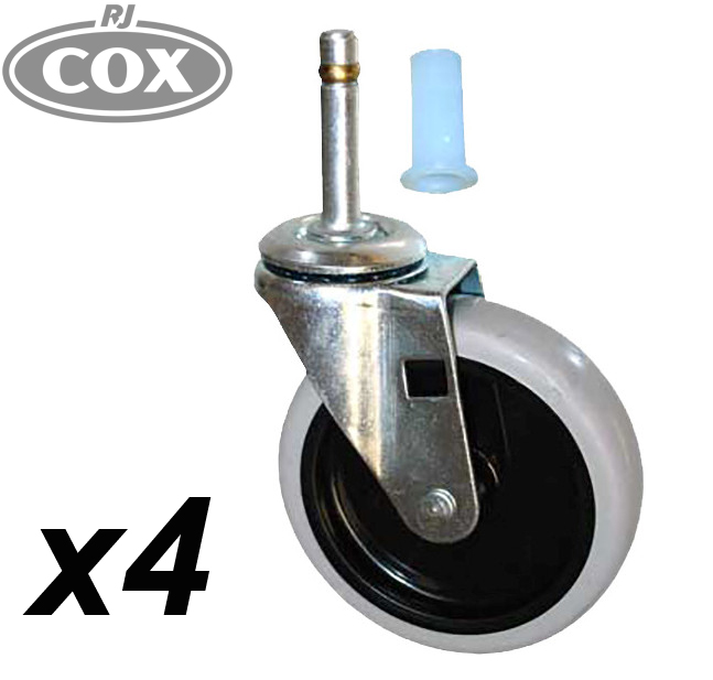 Replacement Pintle Castors - 4