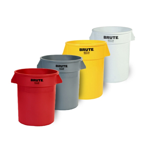 Straight Sided BRUTE Round Containers - DISCONTINUED Limited Colours