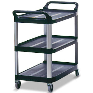 Rubbermaid 1997206 Heavy Duty Adaptable Utility Cart Small