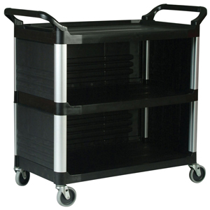 Utility Cart with Enclosed Panels on 3 Sides - FG4093