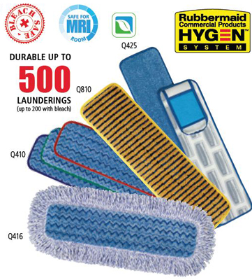 Rubbermaid Hygen Damp Mop Microfibre