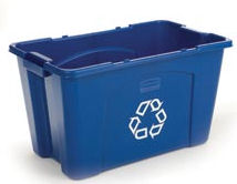 53 Litre Recycling Box Recycling Boxes - FG5714-73